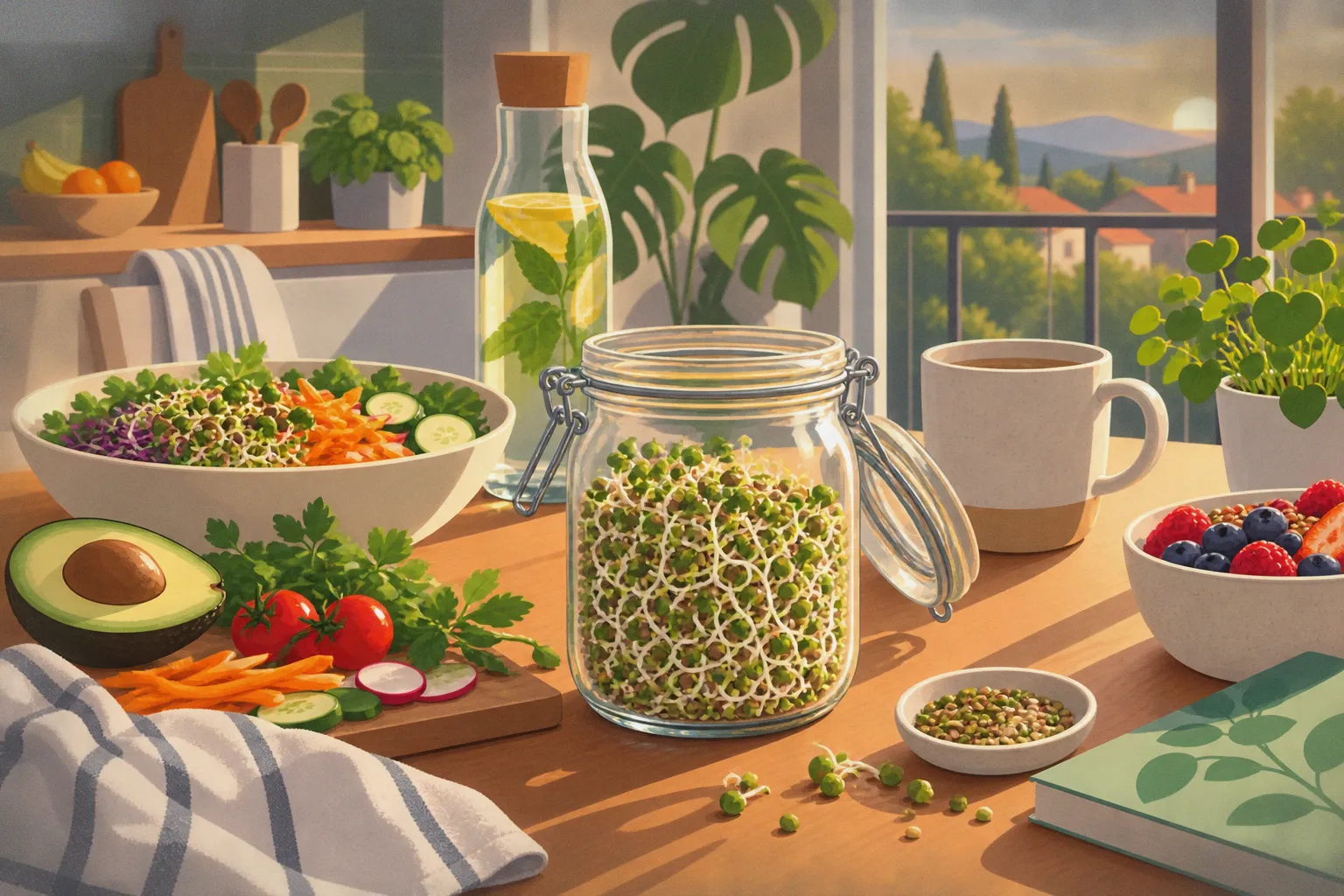 Alimentation vivante : fonctionnement et bienfaits