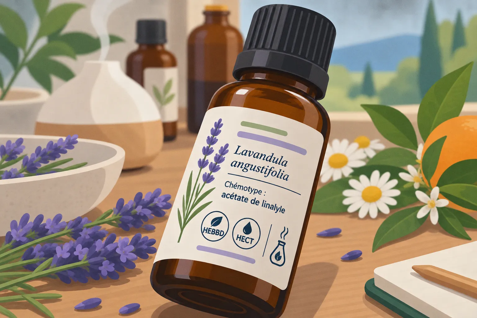 Huiles essentielles anti-stress : critères pour bien choisir