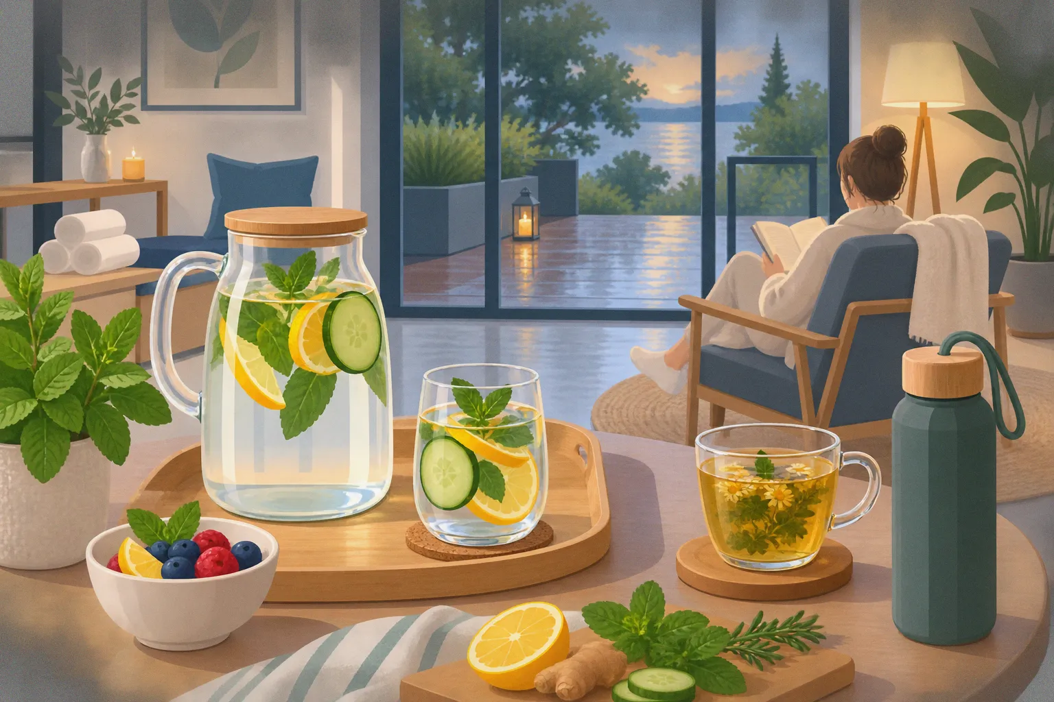 Les boissons bien-être et l'hydratation fonctionnelle au quotidien