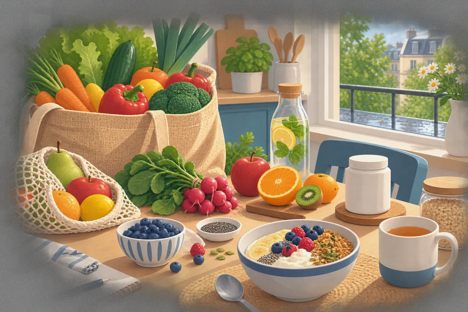 Les secrets d'une naturopathe pour composer un panier de courses sain