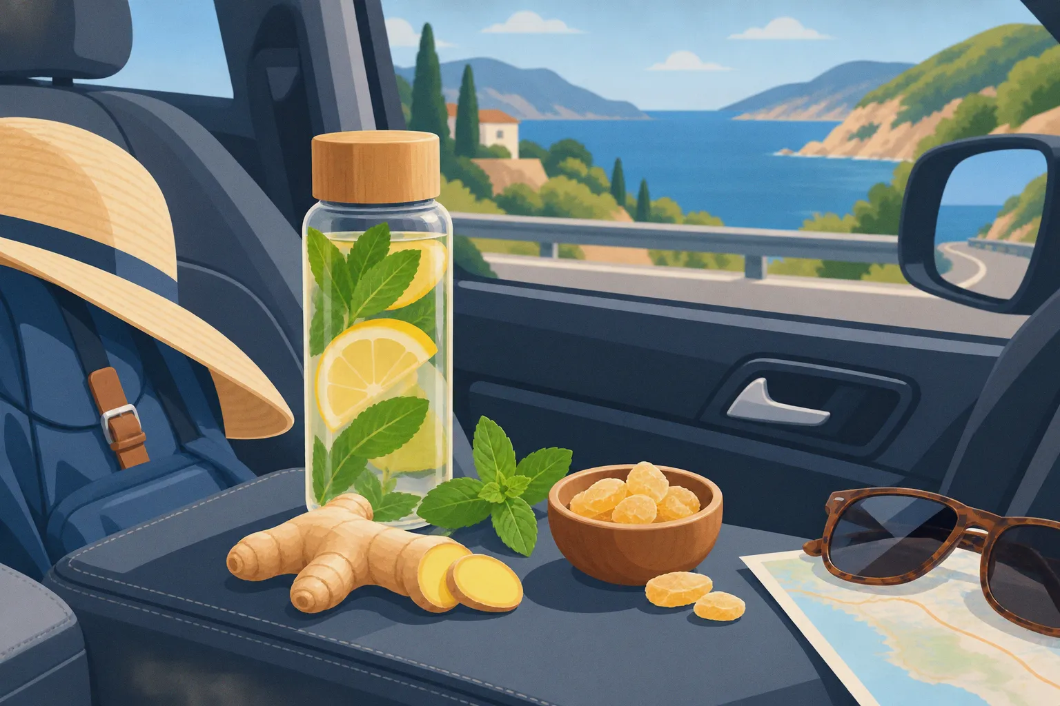 Mal des transports : 2 solutions naturelles pour voyager sans nausées cet été
