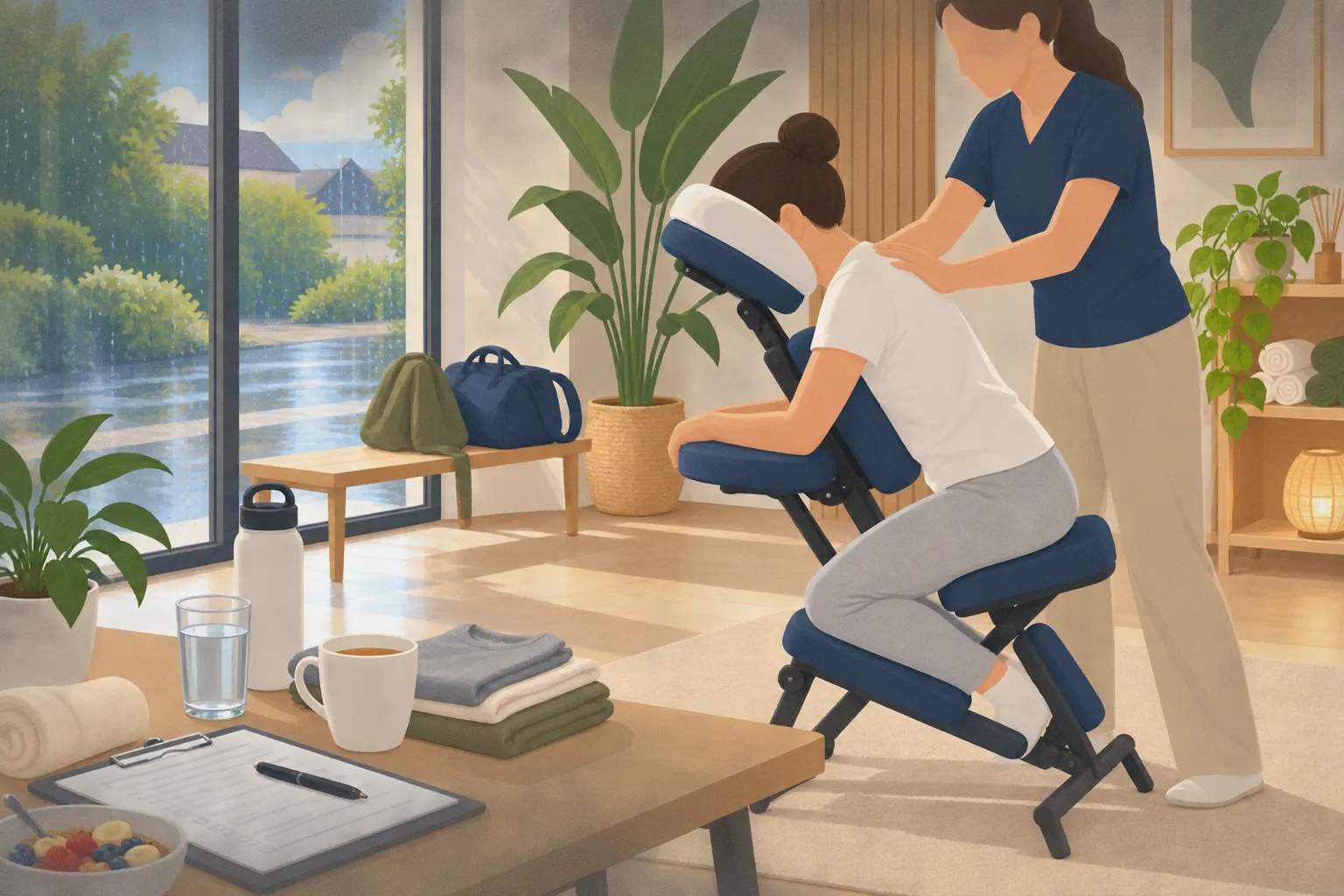 Massage assis relaxant : les points à vérifier avant le soin