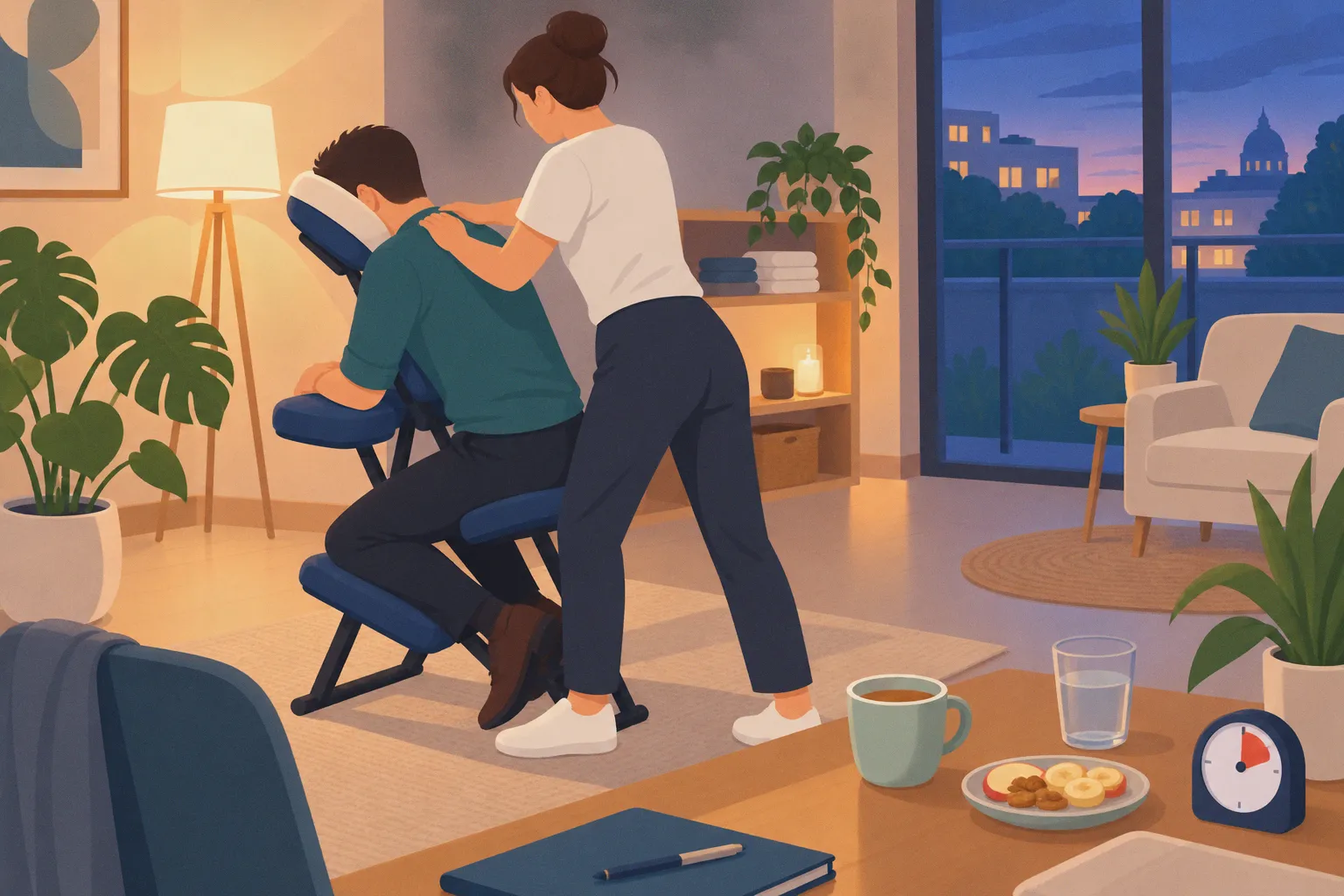 Massage assis relaxant : les points à vérifier avant le soin