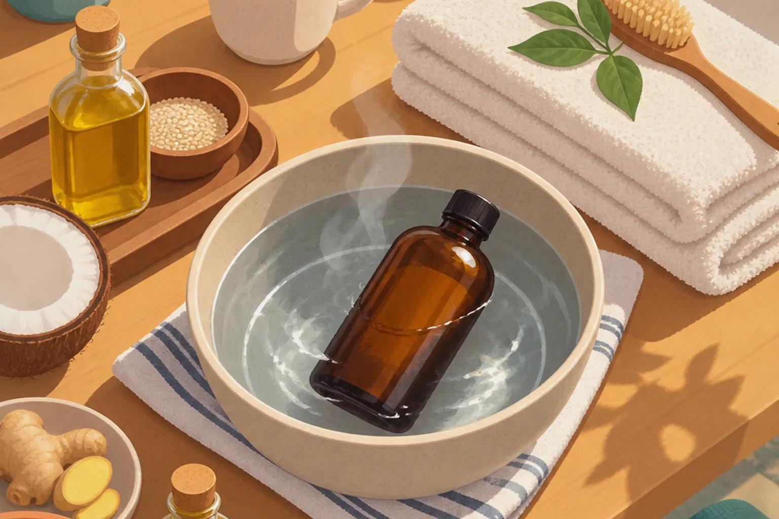 Massage ayurvédique Abhyanga : les étapes chez soi