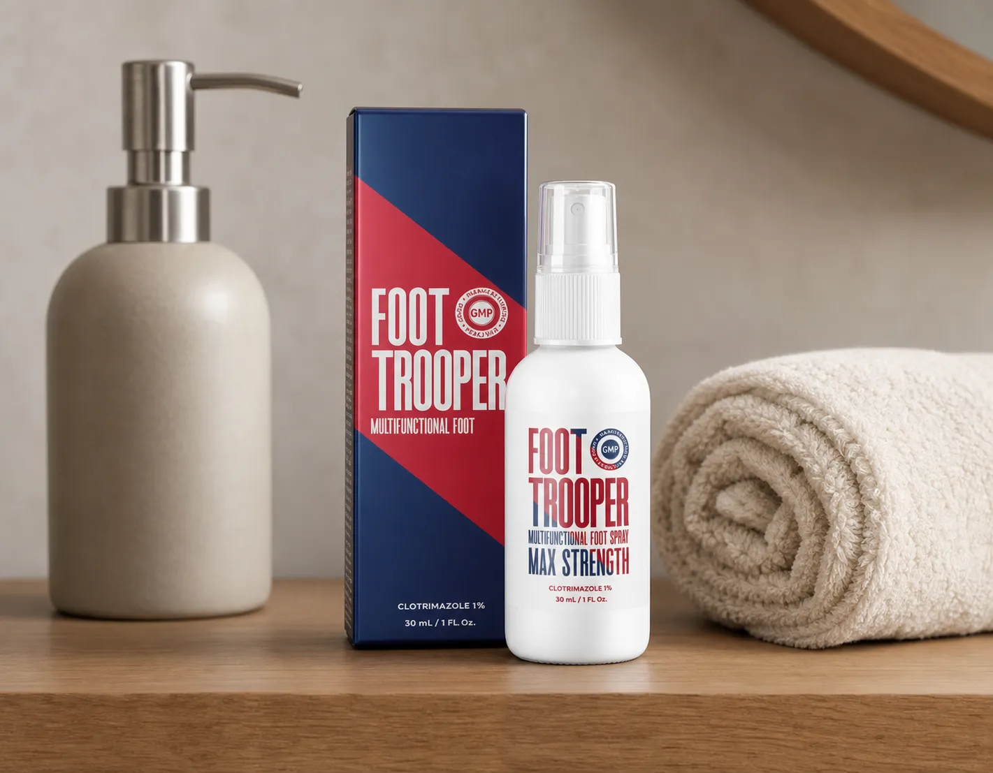 Foot Trooper-fungus remedy — le produit au quotidien