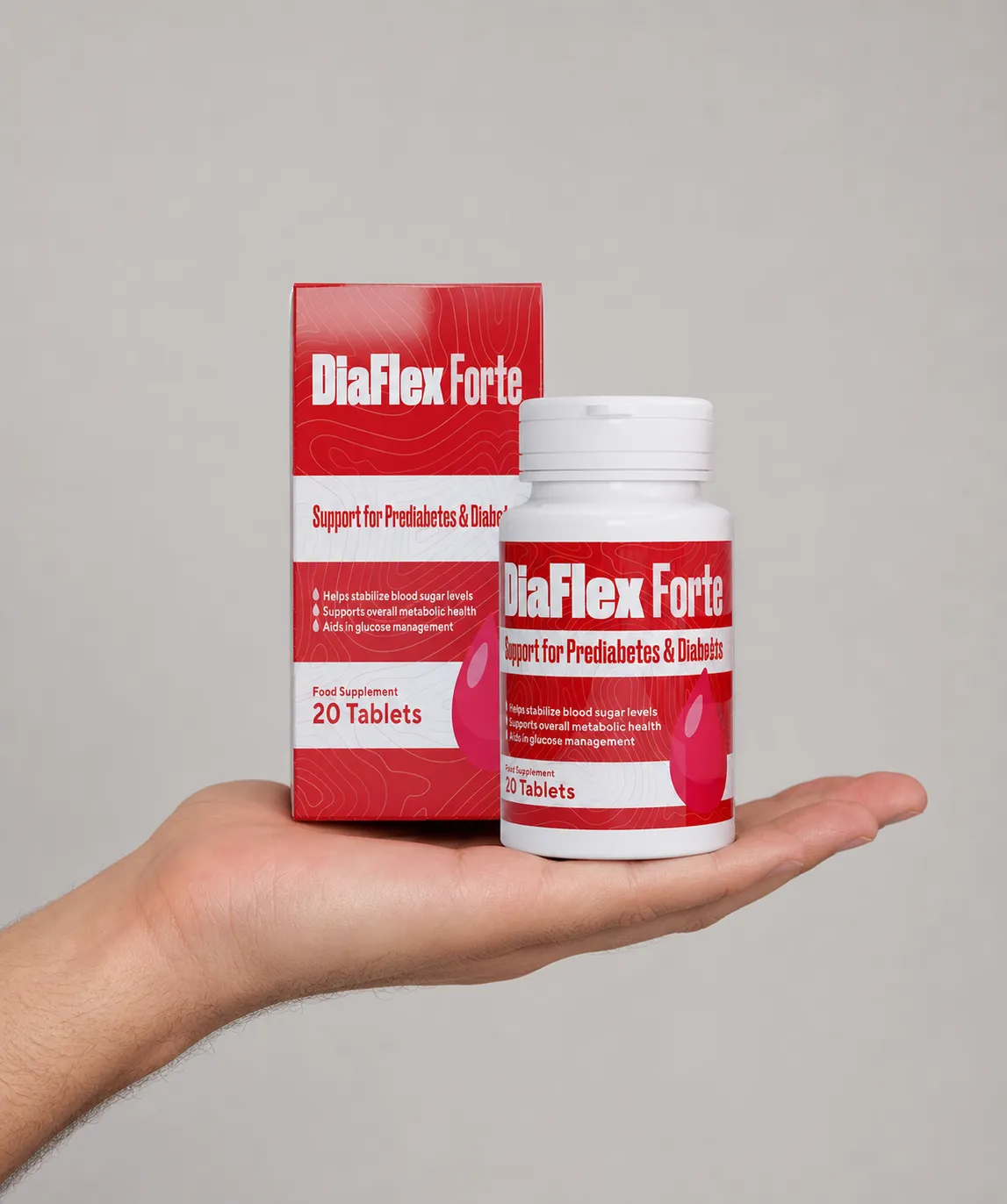 DiaFlex Forte — le produit en main