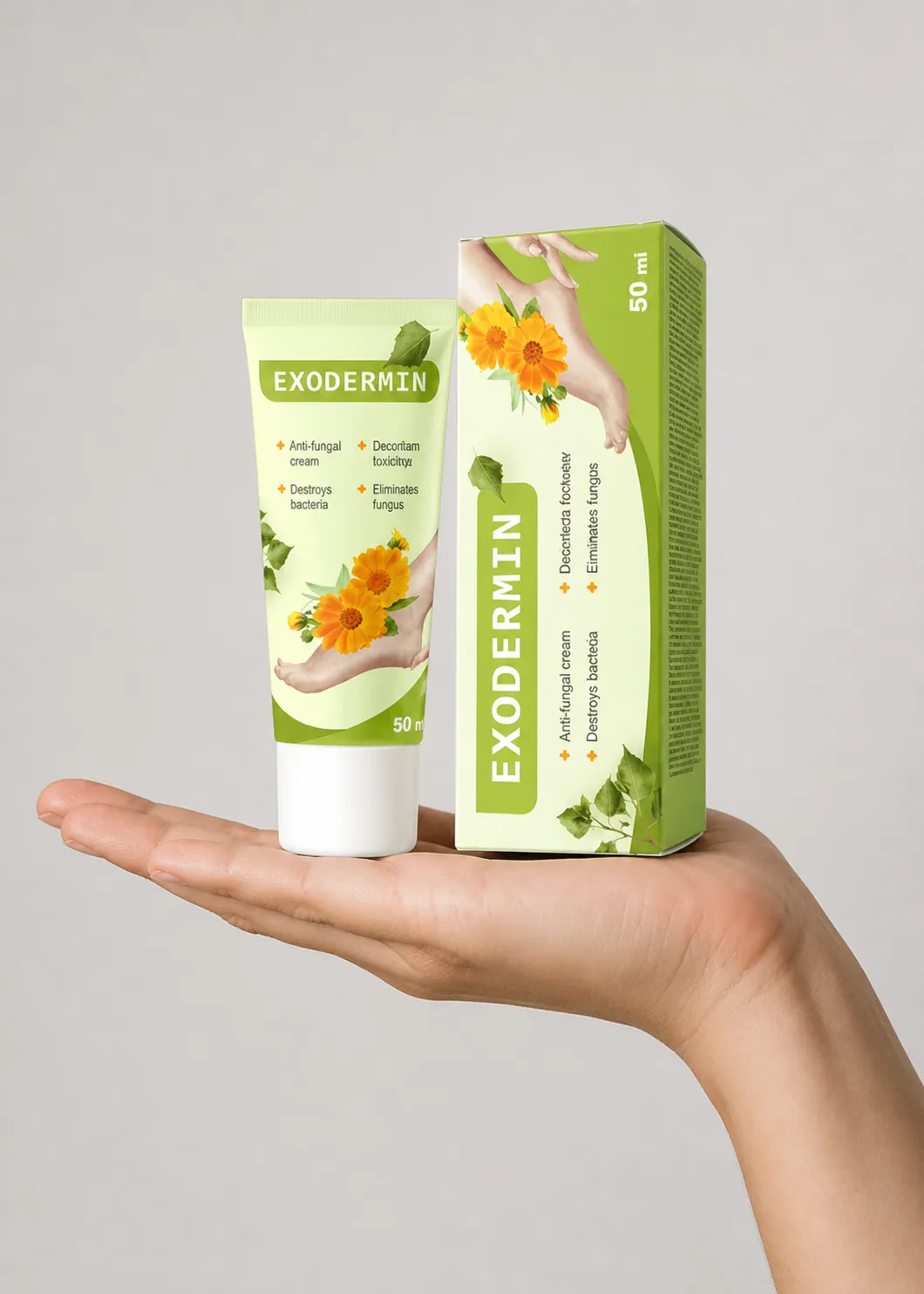 Exodermin — le produit en main