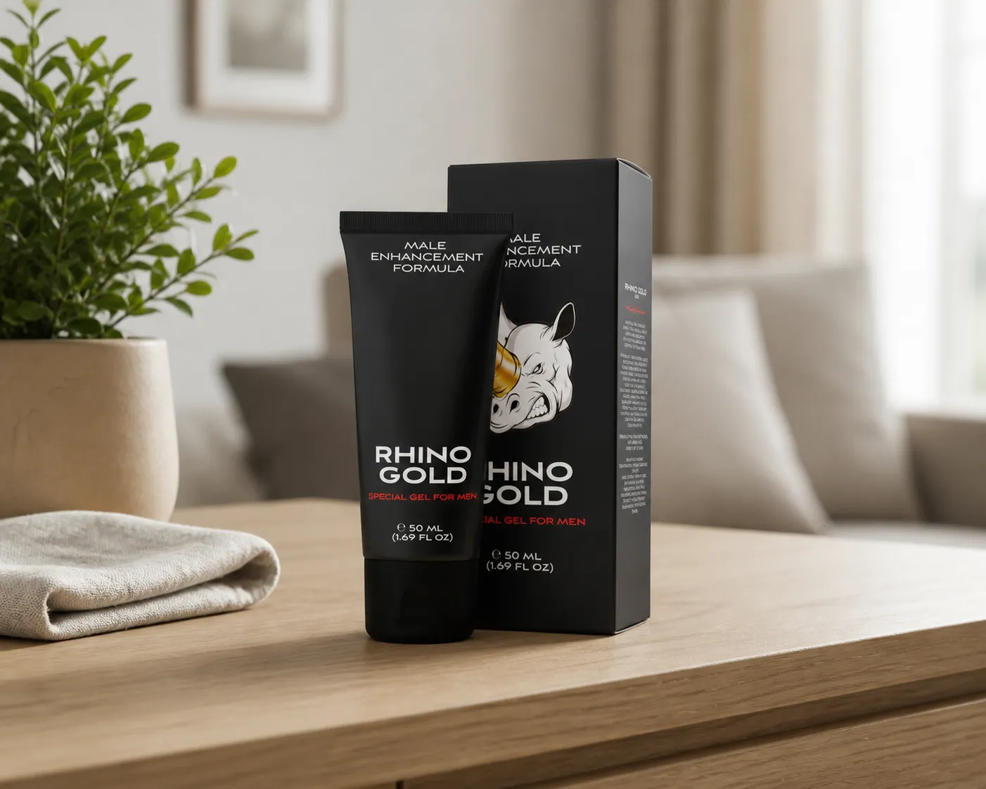 Rhino Gold Gel — le produit au quotidien