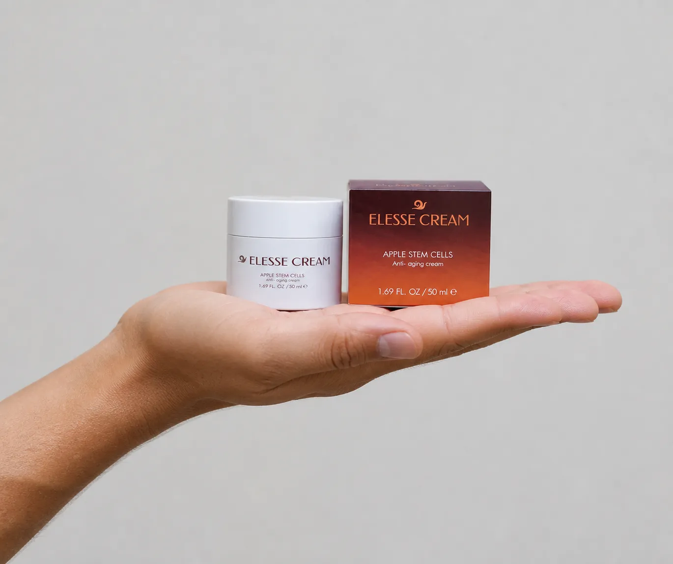 Elesse Cream — le produit en main