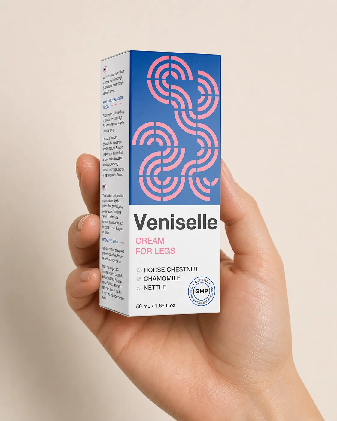 Veniselle — le produit en main