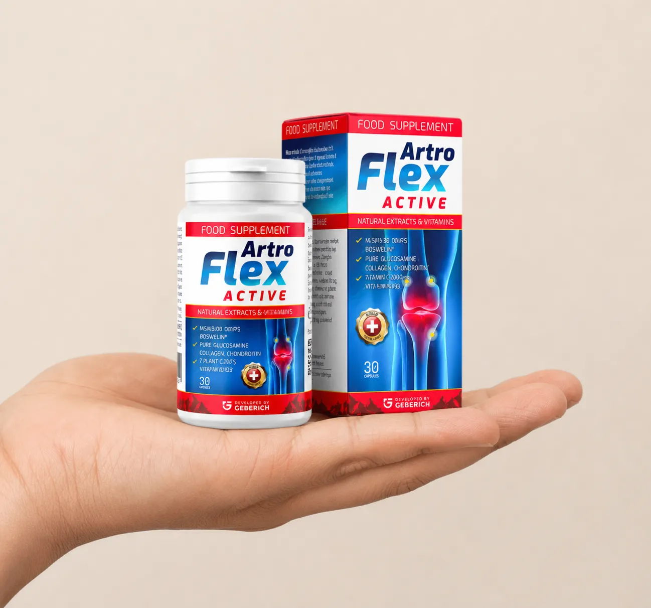 Artroflex Active — le produit en main