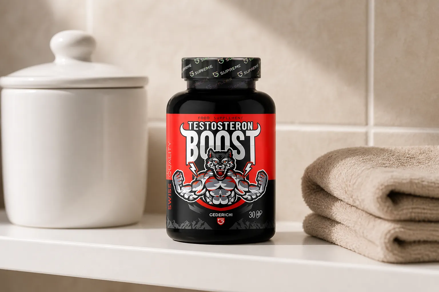 Testosteron Boost — le produit au quotidien