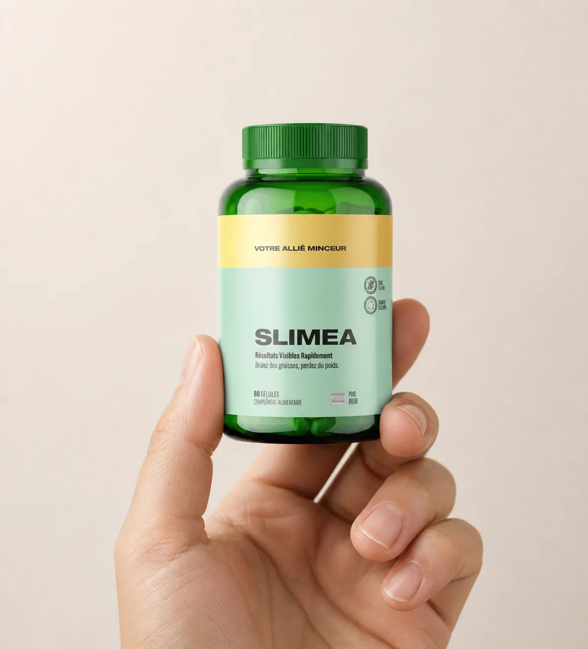Slimea — le produit en main
