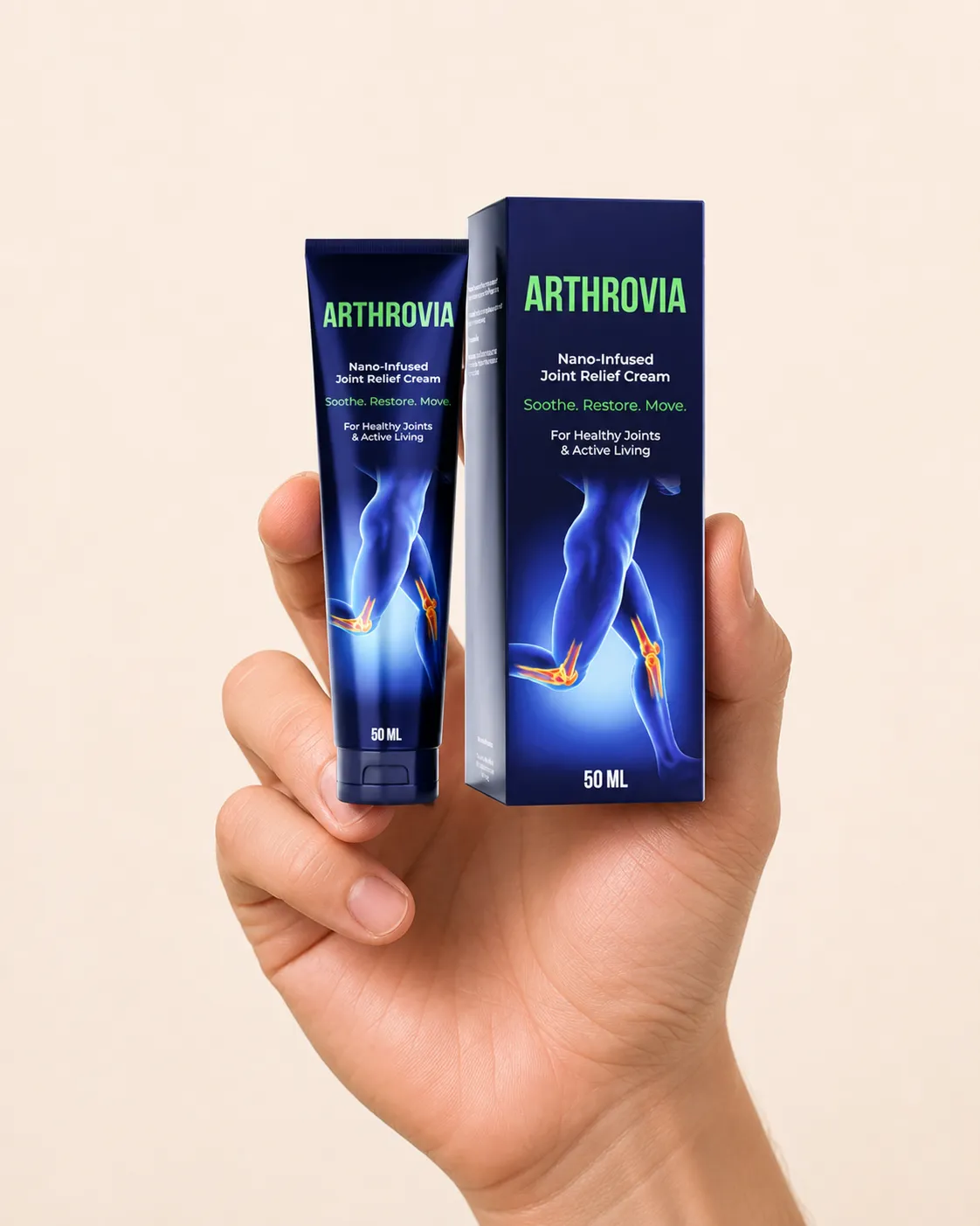 Arthrovia — le produit en main