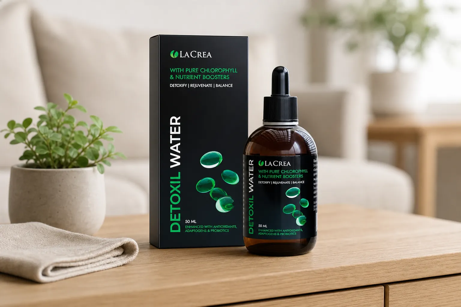 Detoxil Water gastro — le produit au quotidien