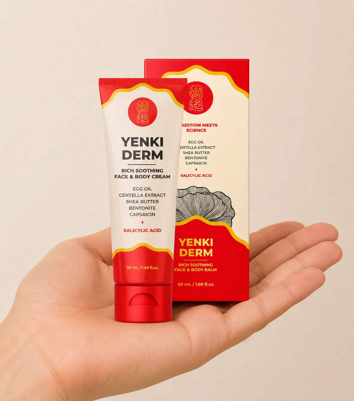 Yenki Derm — le produit en main