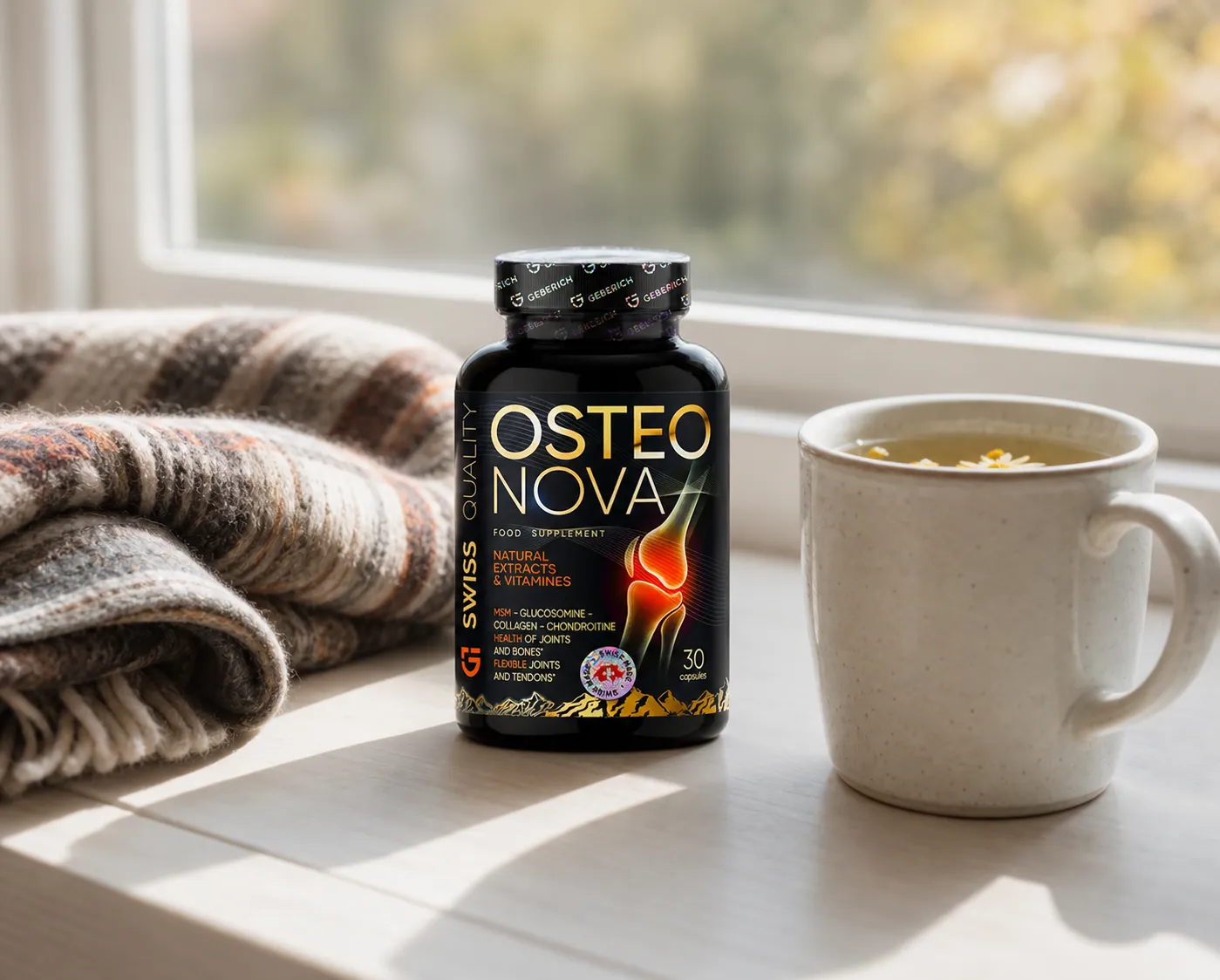 OsteoNova — le produit au quotidien