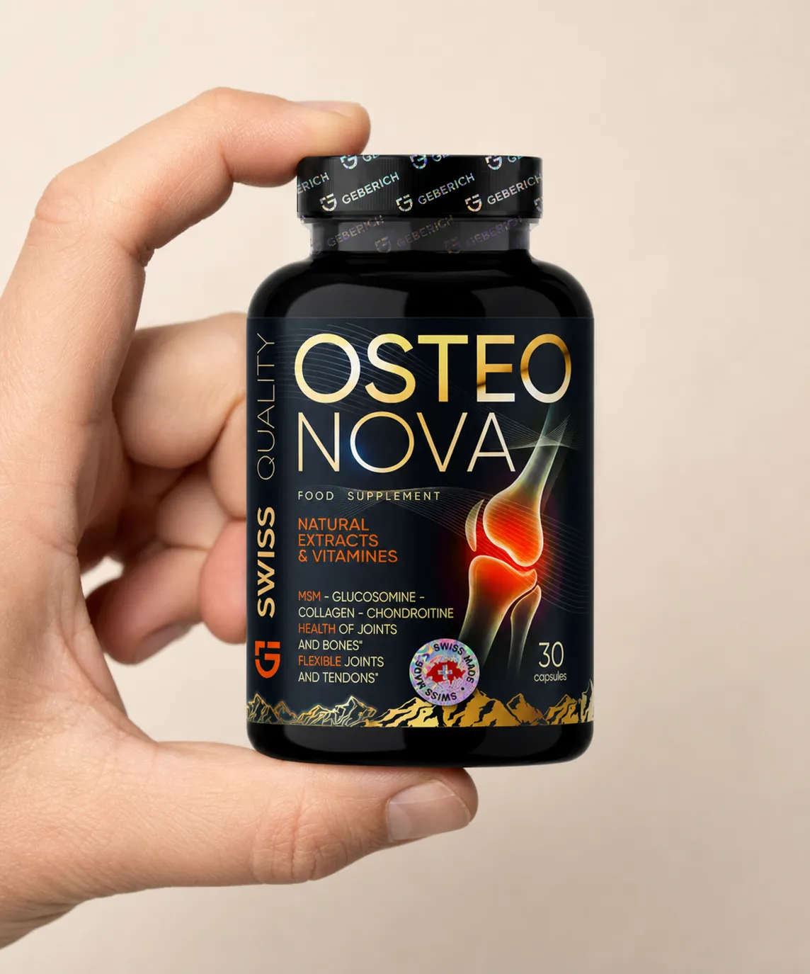 OsteoNova — le produit en main