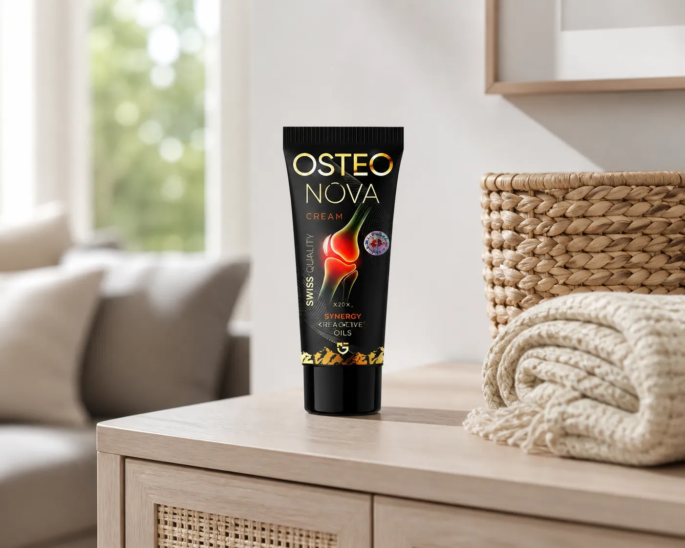 OsteoNova cream — le produit au quotidien