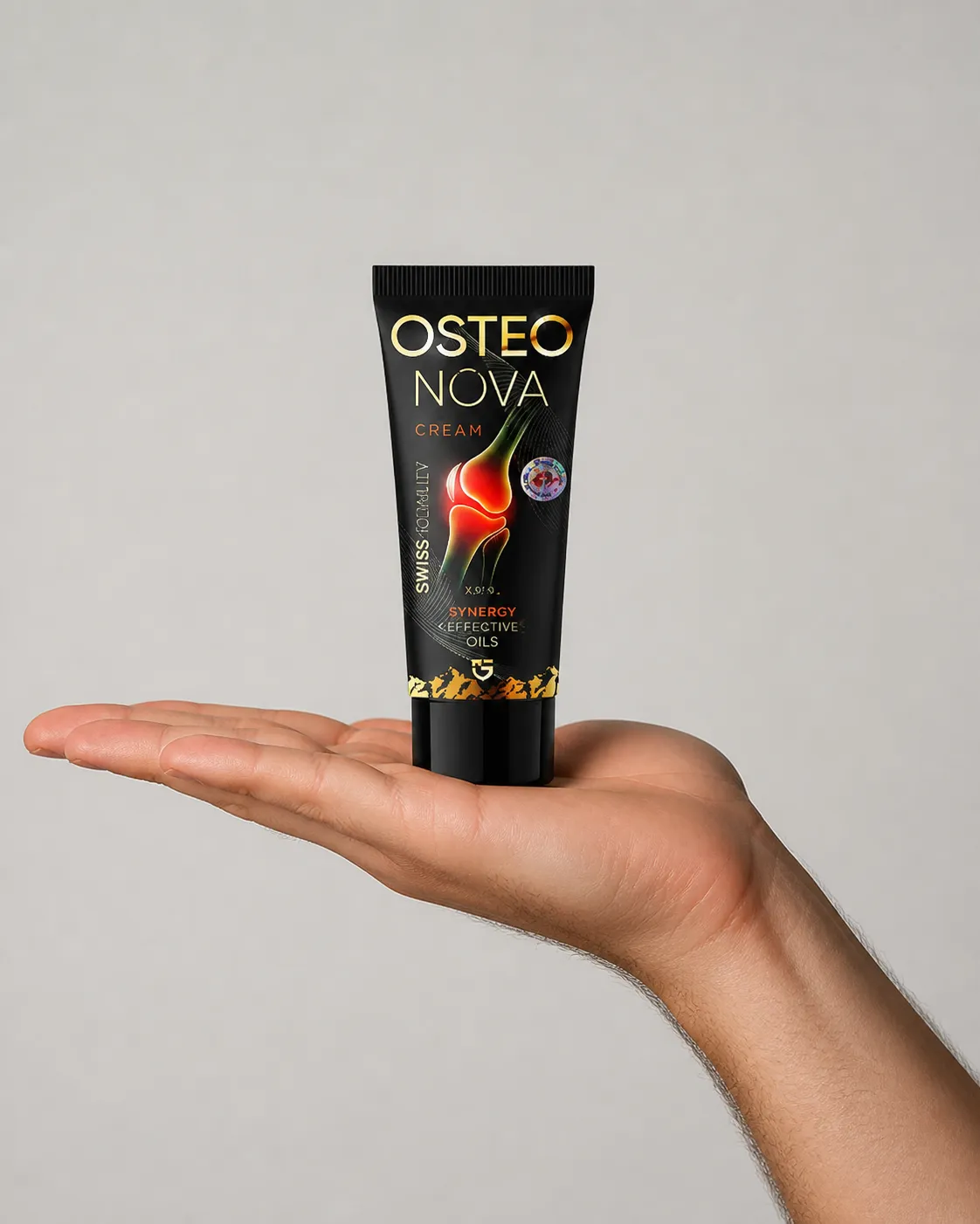 OsteoNova cream — le produit en main