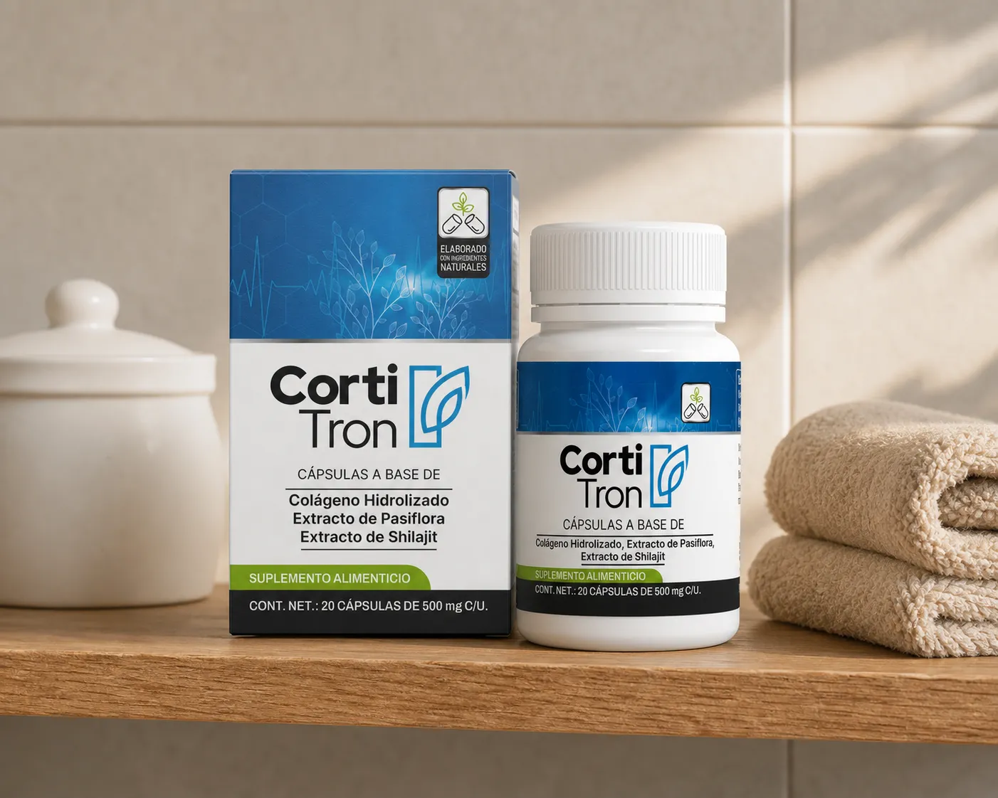 Cortitron — le produit au quotidien