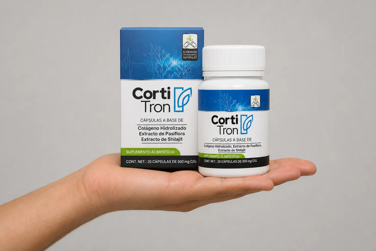 Cortitron — le produit en main