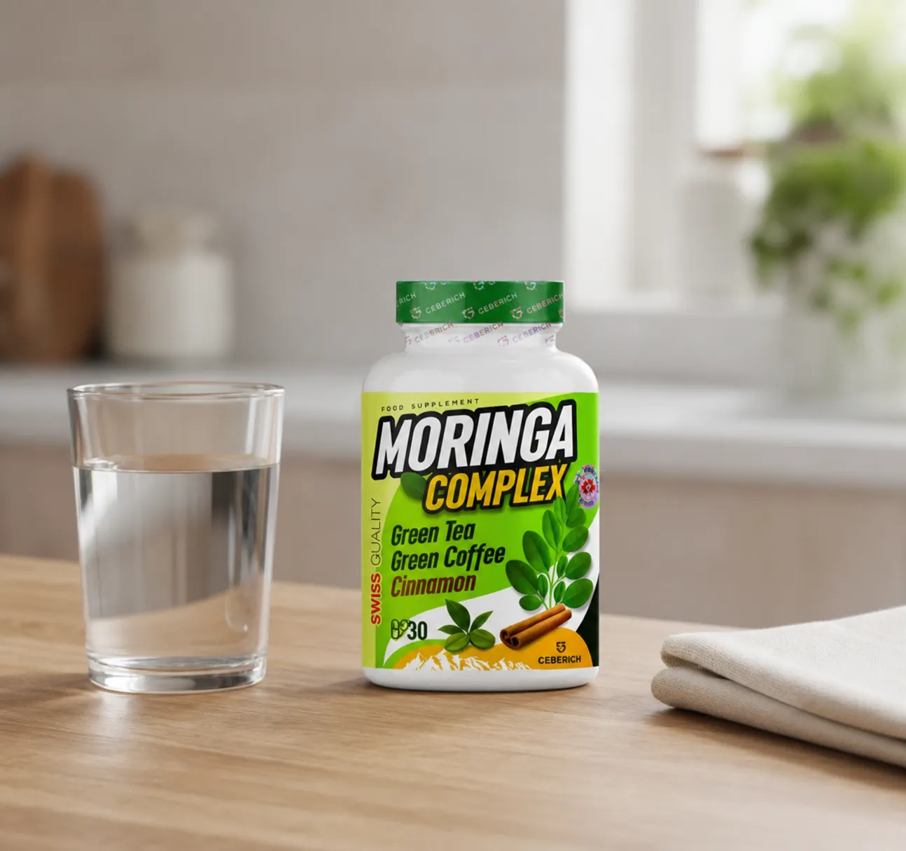 Moringa Complex — le produit au quotidien