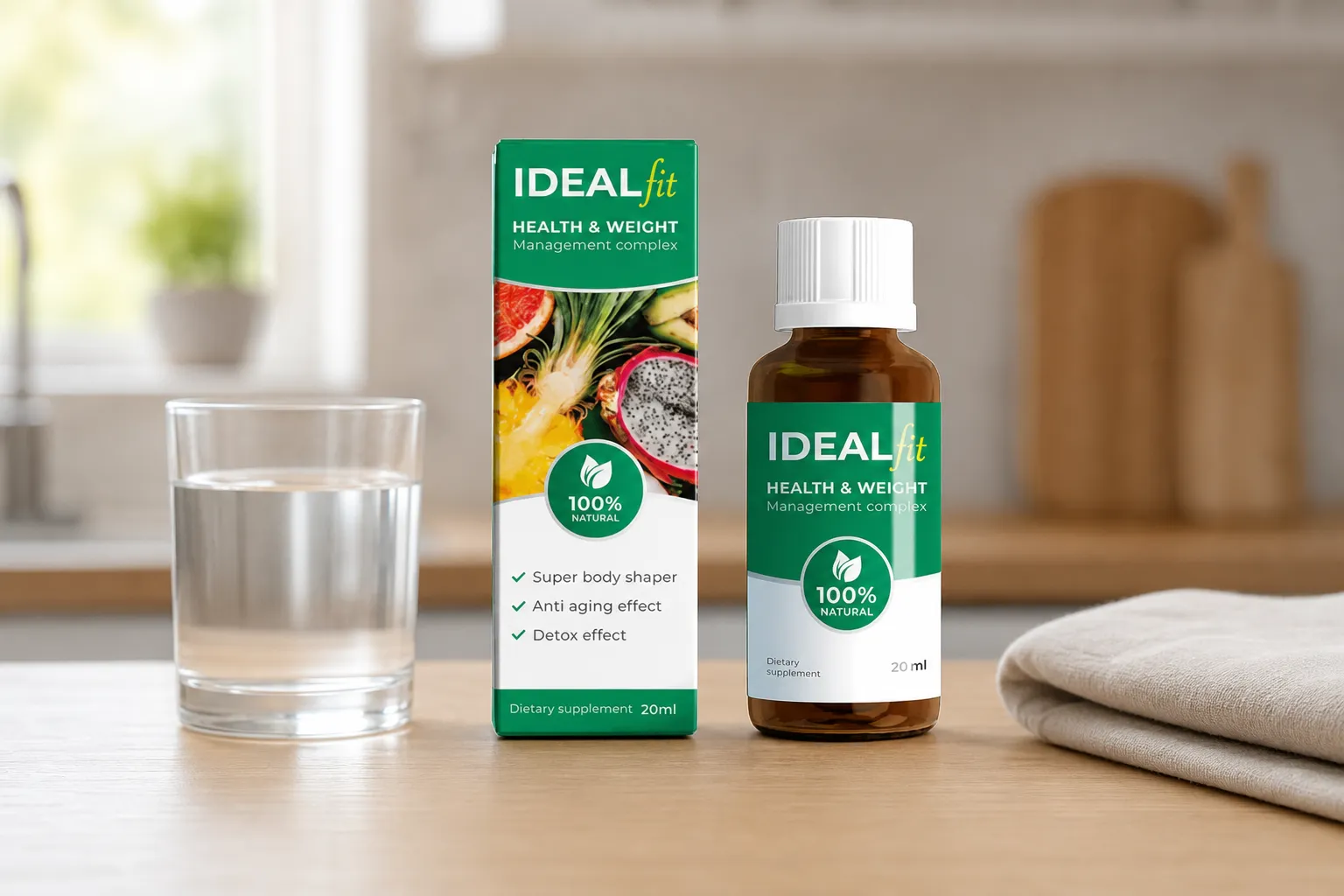 IdealFit — le produit au quotidien