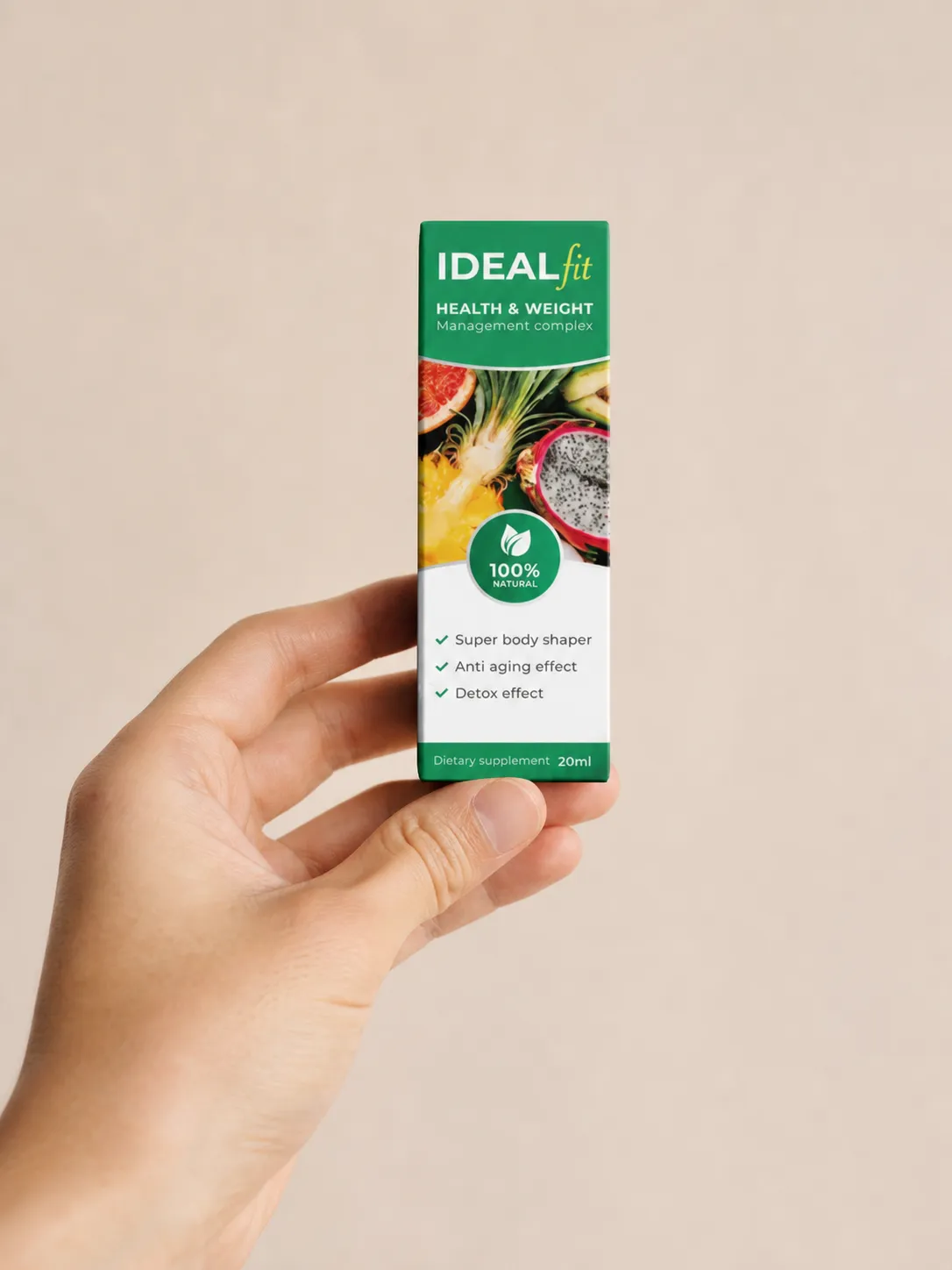 IdealFit — le produit en main