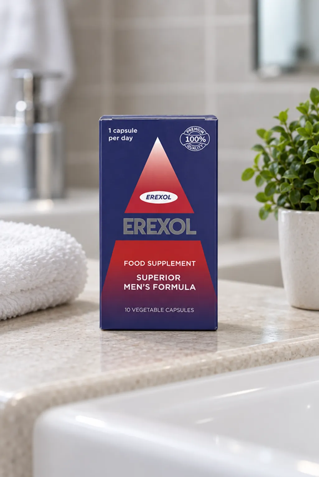 Erexol — le produit au quotidien