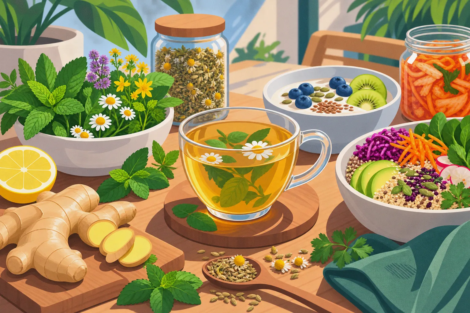 Phytothérapie du microbiote : les nouvelles stratégies naturelles pour le confort digestif