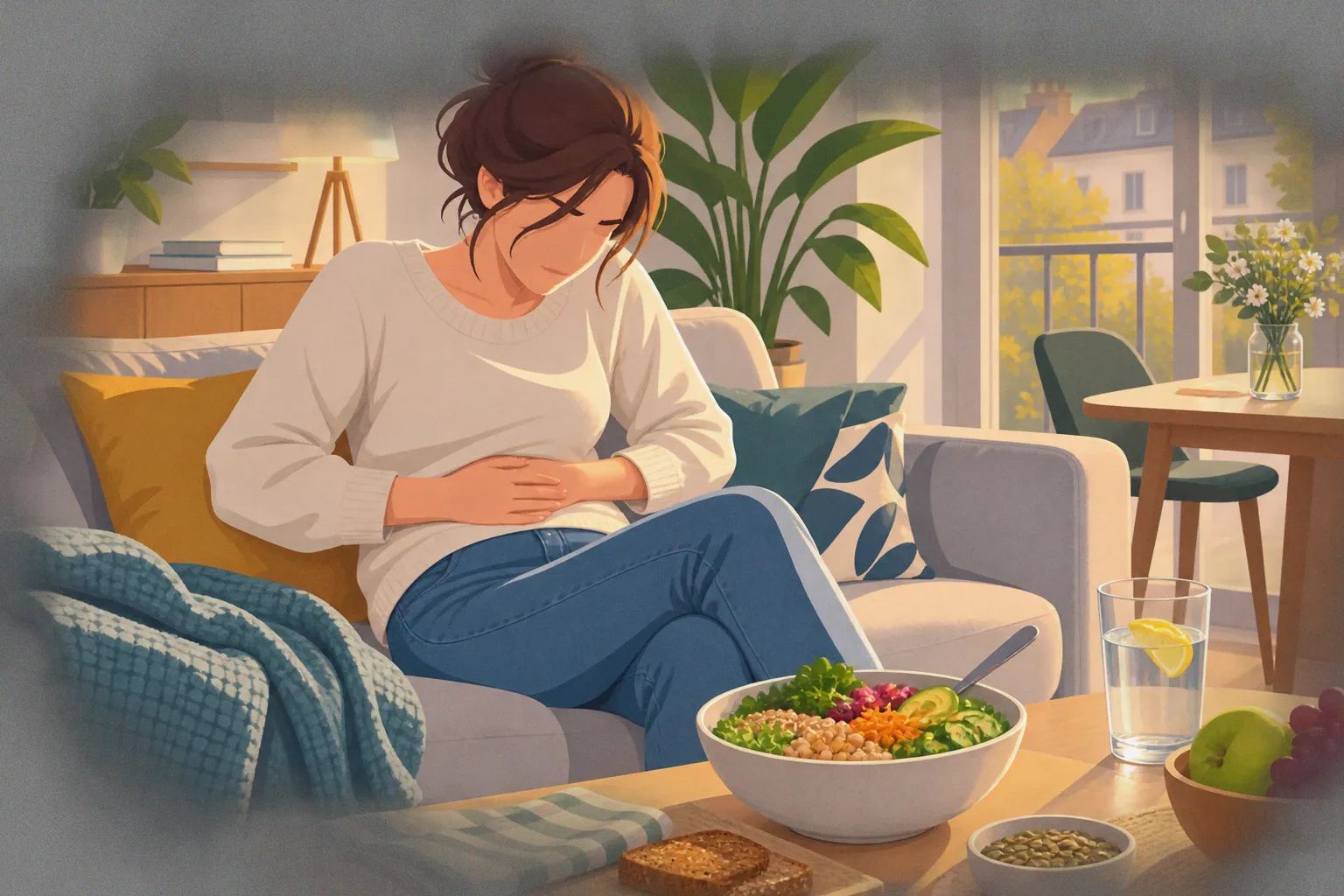 Ventre gonflé après manger : pourquoi une alimentation saine peut vous faire souffrir